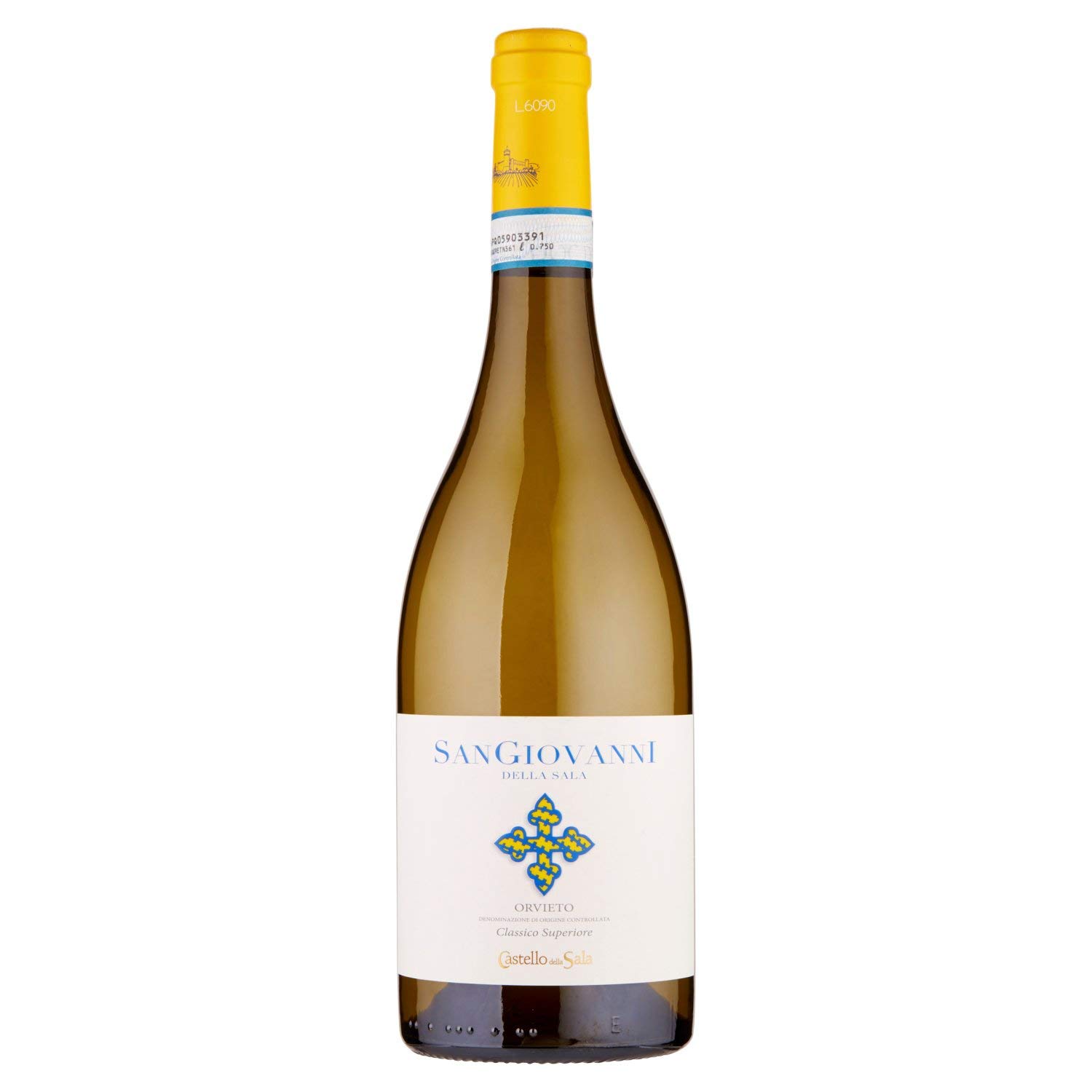 Castello della Sala San Giovanni della Sala Orvieto DOC Classico Superiore, 750 ml (Confezione da 6)