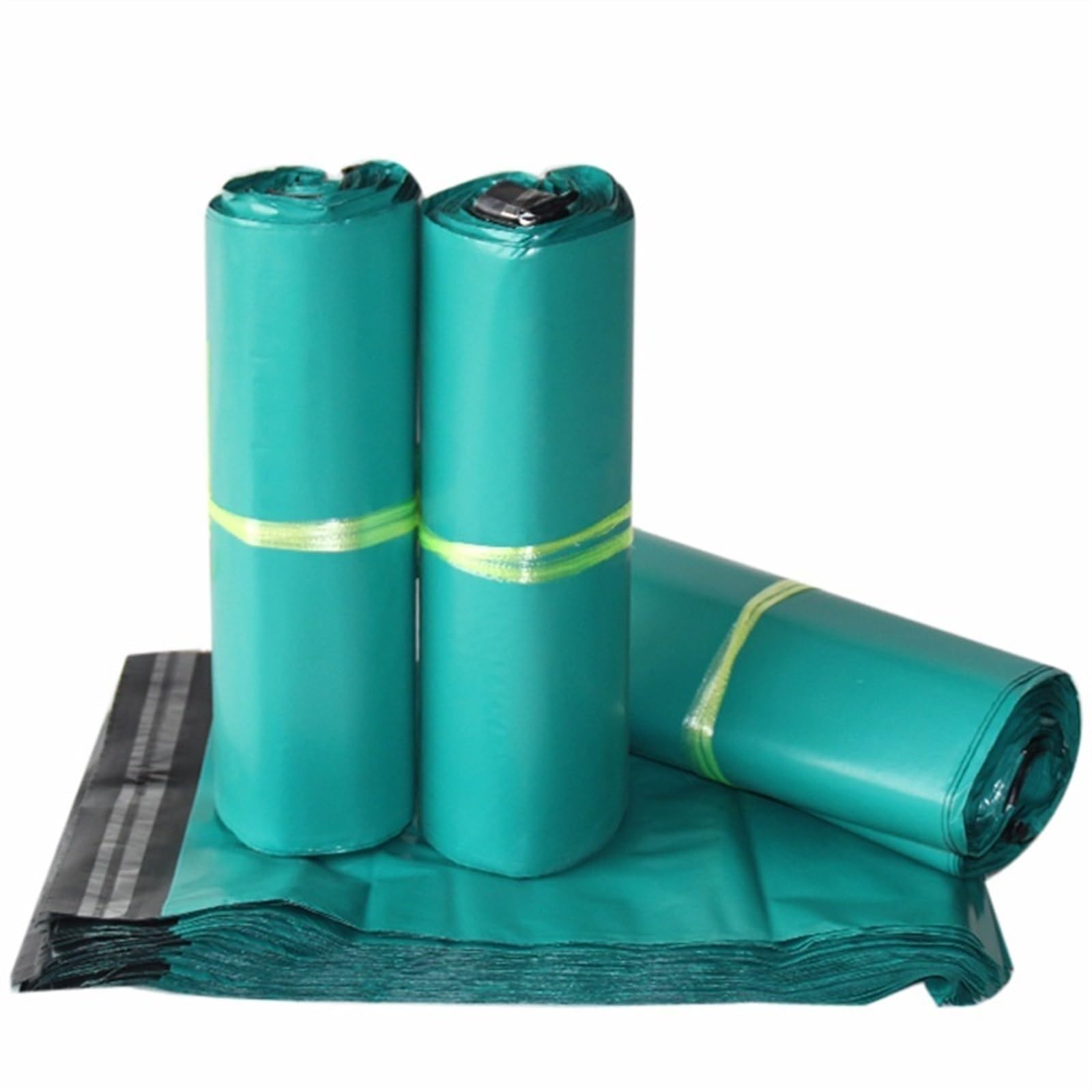 Buste per spedizioni, Buste postali in plastica for abbigliamento Express, buste autosigillanti addensate da 50 pezzi con 12 fili(40x55cm 50pcs)
