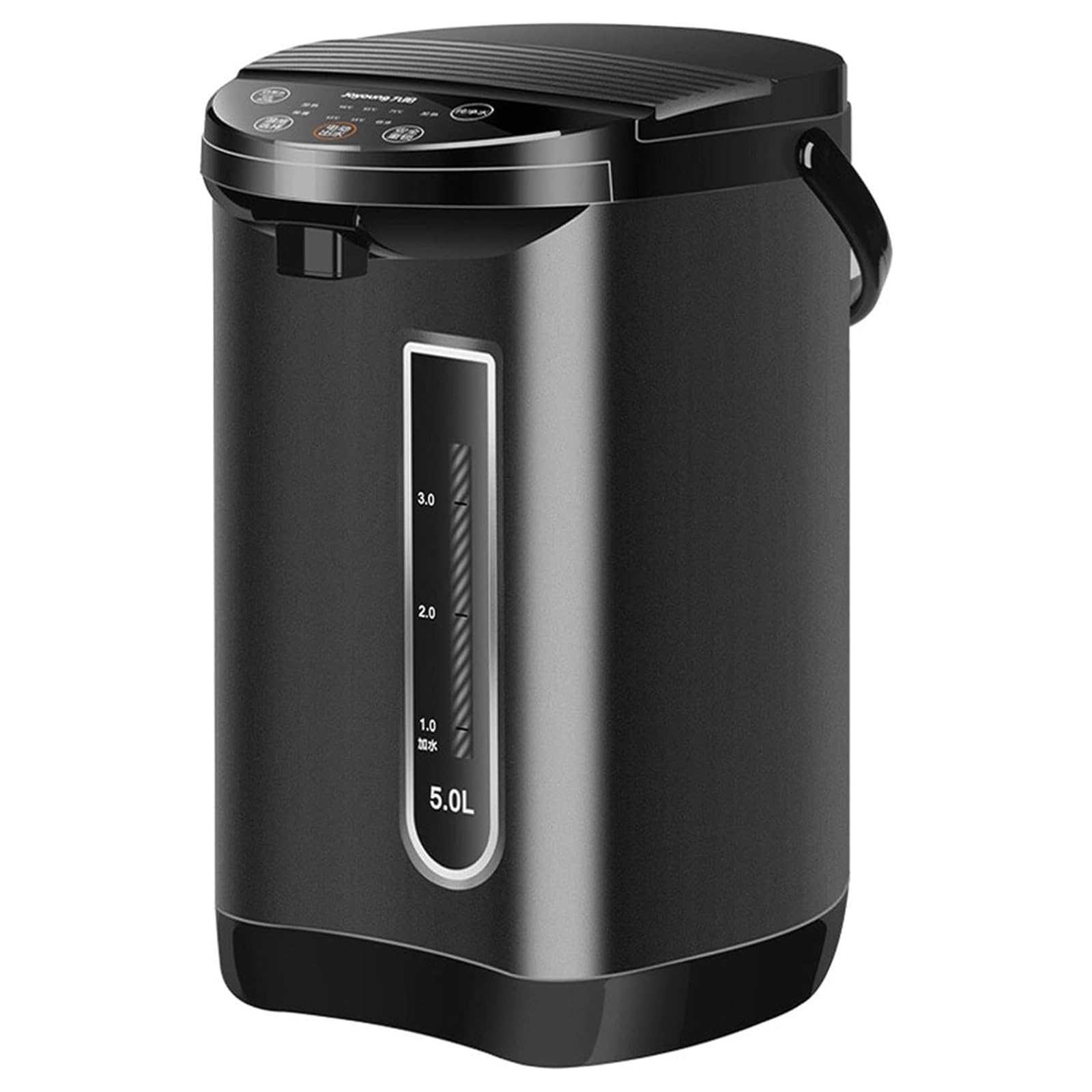Dispensador instantáneo de agua caliente – Dispensador de agua de filtro frío/caliente de 5 litros con bloqueo infantil de seguridad, 6 ajustes de temperatura, 3 opciones de dispensación, temporizador