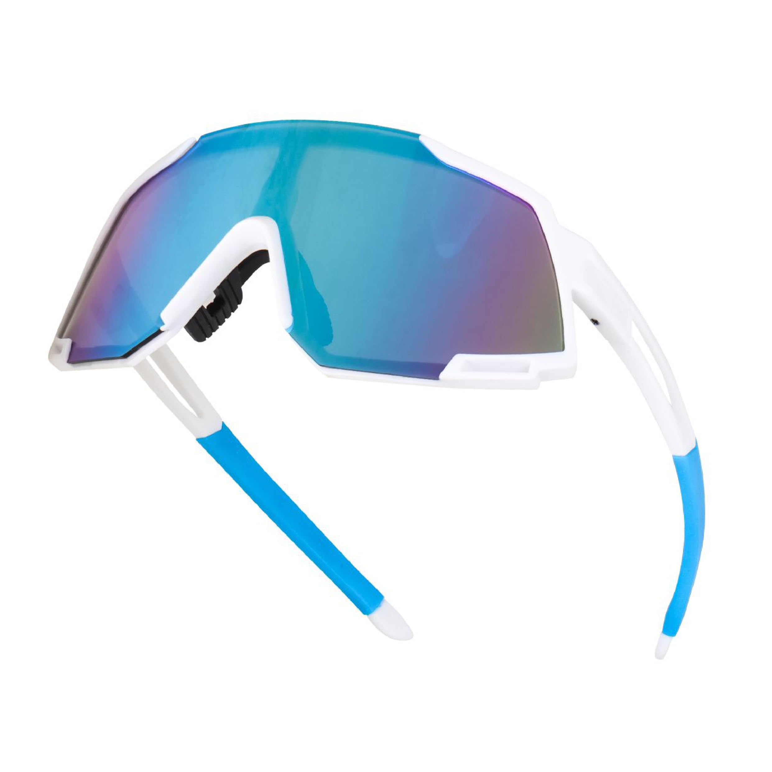 Dervin Gafas de sol deportivas de una sola pieza con visera de gran tamaño, no polarizadas, para hombres y mujeres, para críquet al aire libre, ciclismo, senderismo, pesca