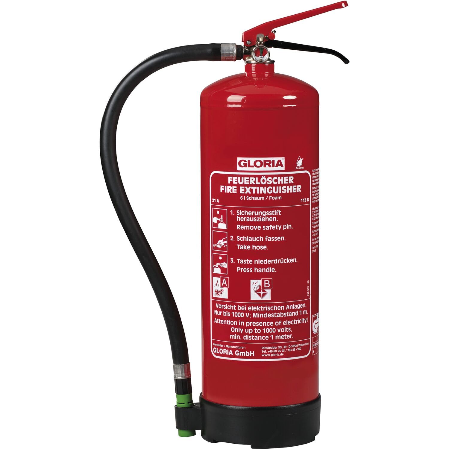 Gloria Feuerlöscher Schaum SD6E