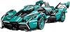 Supersportwagen Bausteine Sets 1280 Teile 1:14 Drift Auto Bausteine Modell-Bauset für Erwachsene Technic Sportwagen Bausteine Rennwagen Auto Modell Kompatibel mit großen Marken
