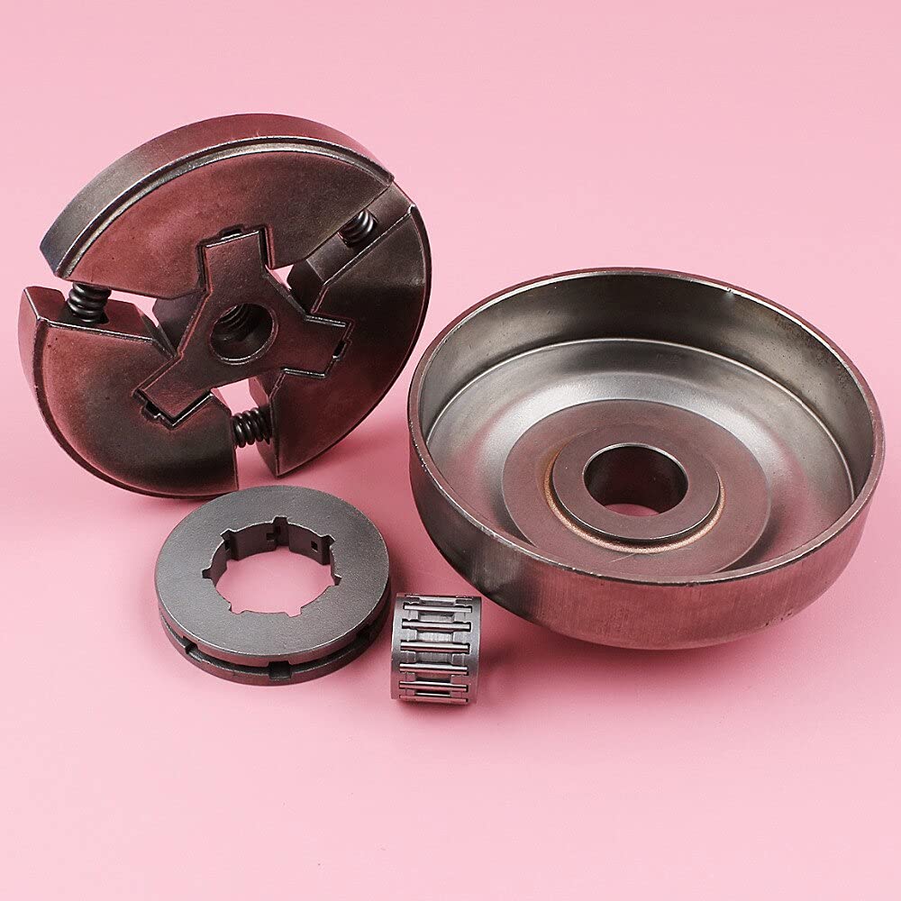 Accesorios Tambor de embrague Adefol. Kit de cojinete de aguja de llanta de piñón de 325 8 dientes para compatible con Husqvarna 55 51 50 pieza de repuesto de motosierra (Color : China)