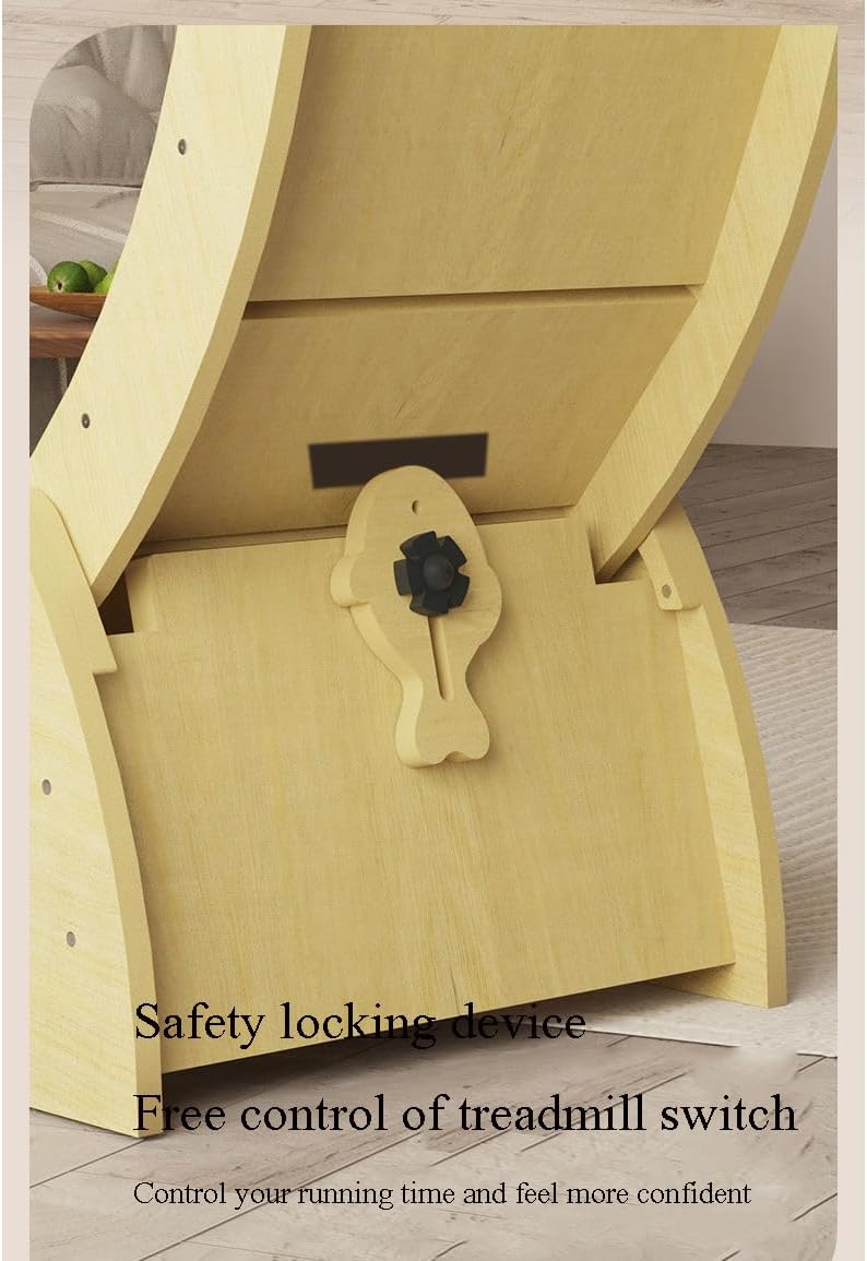 Cat Treadmill,Cat Running Exercise Wheel with Noiseless Roller,Cat Spinning Wheel Exerciser with Locking Device for Indoor Pet Daily Exercise,S