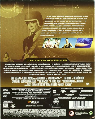 Operacion Trueno (Blu-Ray) (Import) (2008) Bernard Lee; Guy Doleman; Luciana - Image 2
