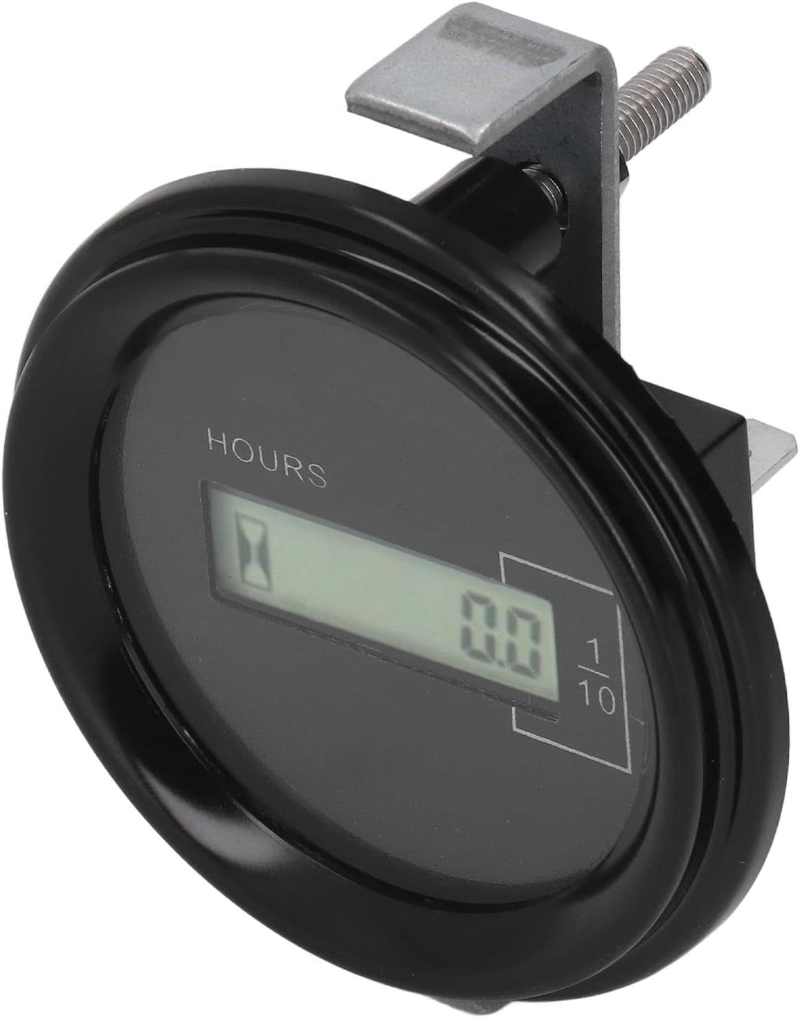 Ubersweet® Excavator Remote Timer, 12-36V Data Storage Excavator Hour Meter Digital Display for Industrial (Old Style)