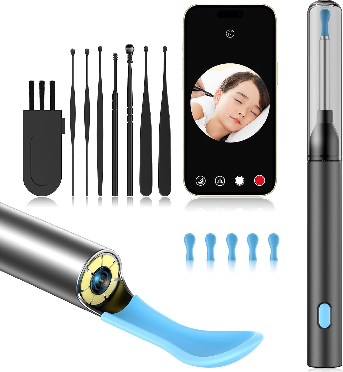 Wireless Ear Cleaning Device with...