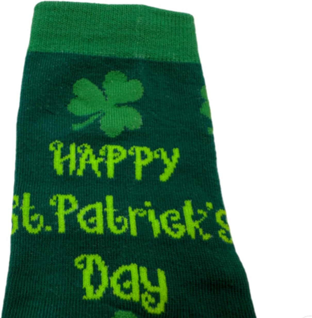 Thanksgiving Socks Fall Autumn Sock, St. Patrick's Day Irish Theme Novelty Shamrock Socks for Men and Women - Image 5