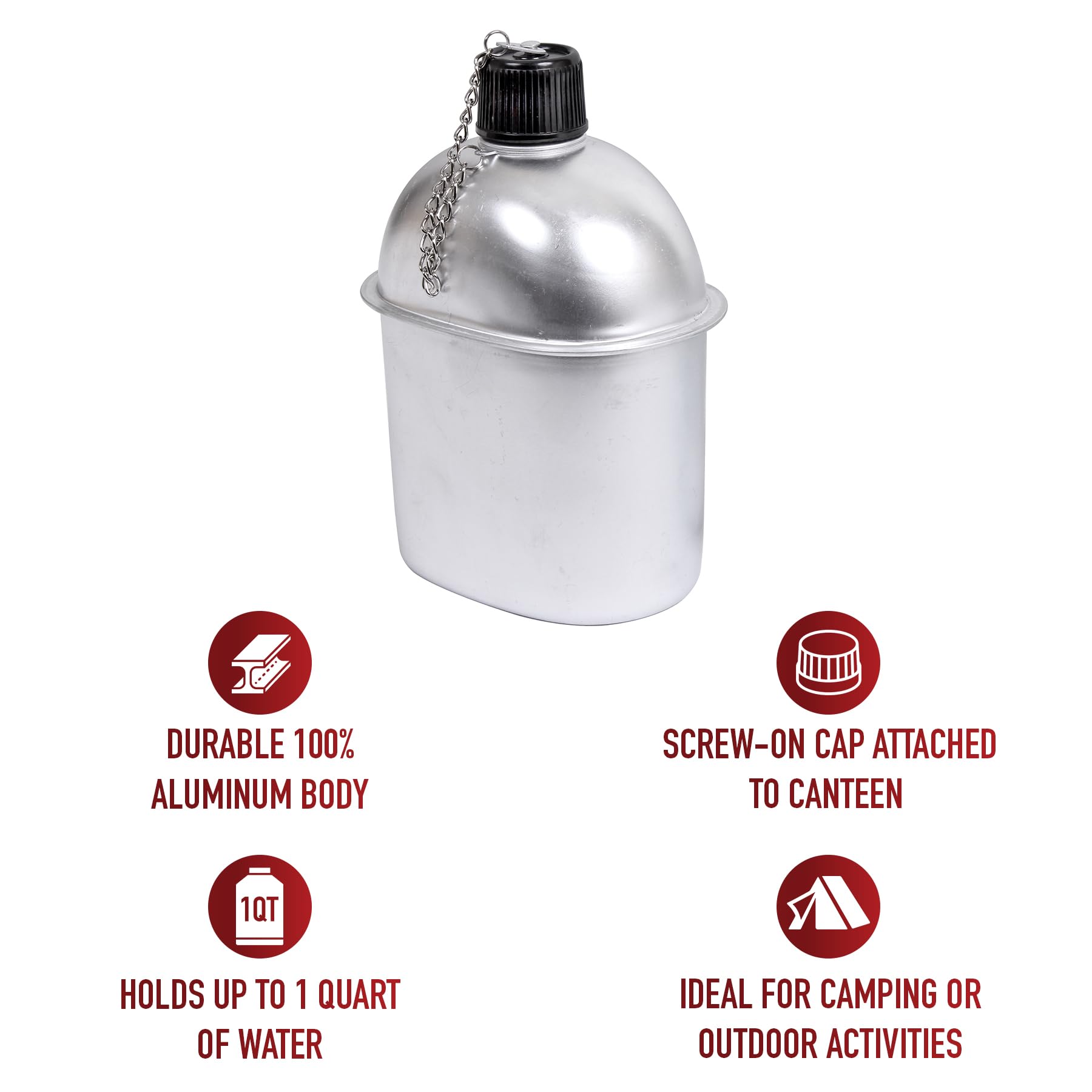 Amazon.co.jp: Rothco アルミキャンティーン – アウトドア