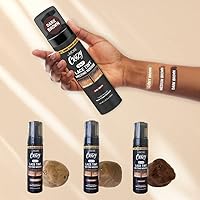 Vista 5 de The MORE Mousse de tinte de encaje 3 en 1 Corrector para pelucas de encaje, piezas de cabello y tupés – Domador de bordes de color espumoso