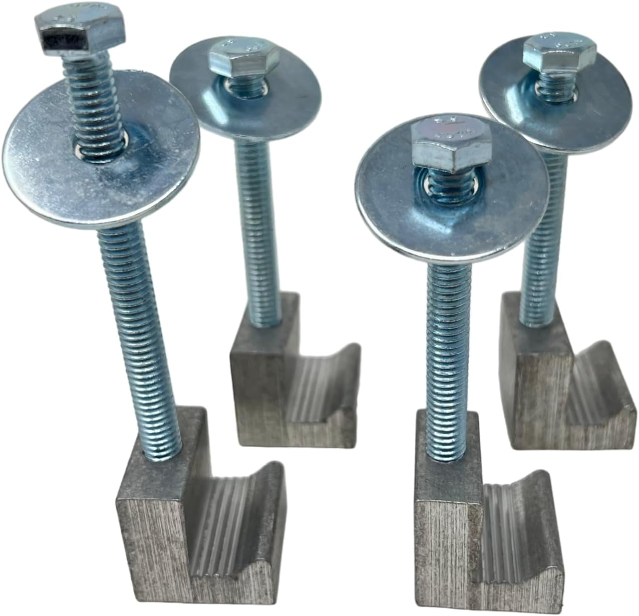 G-31 Mounting J Hook Clamp for Crossover Truck Toolbox, 4 pack, 6000 Series Structural Aluminum, MADE IN USA