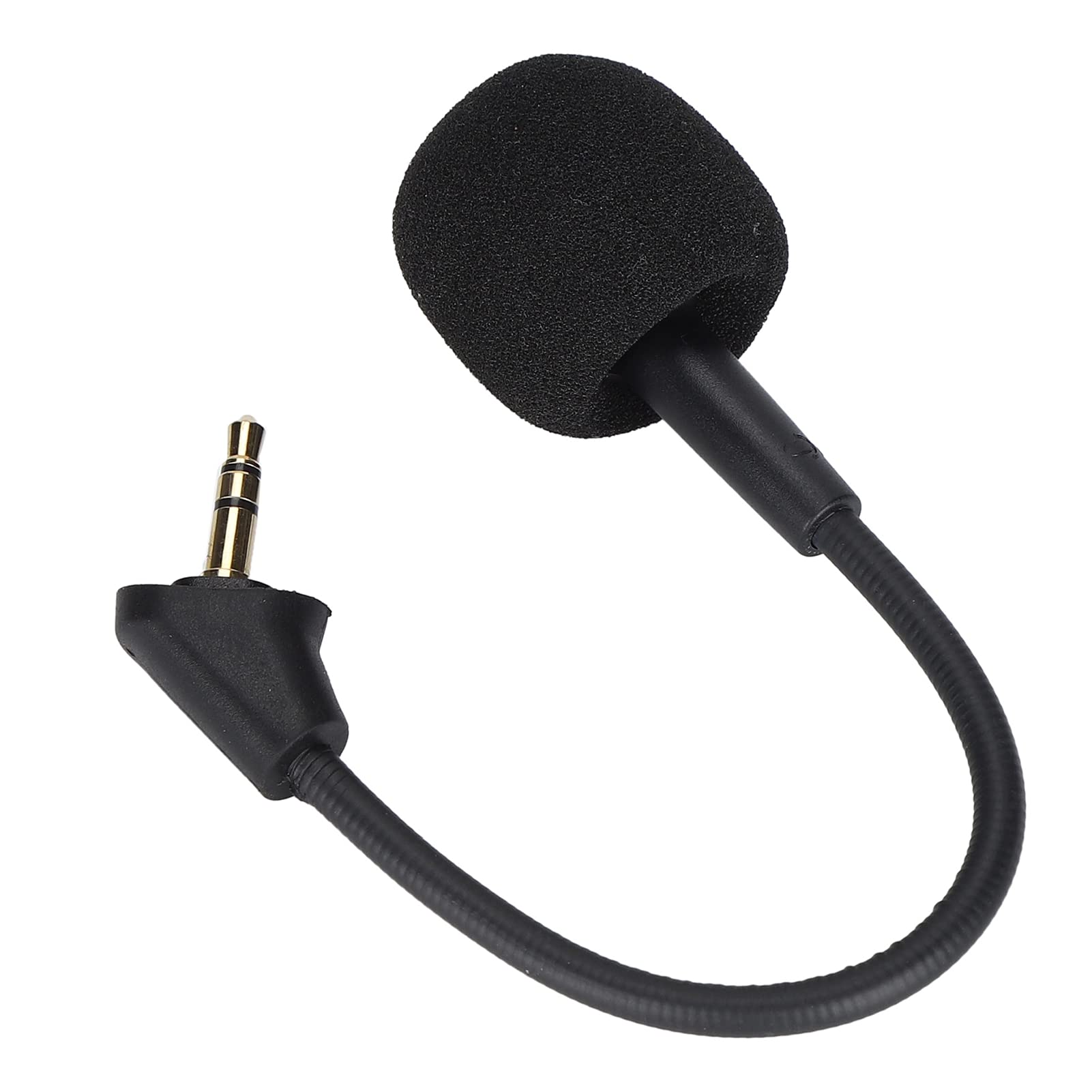 Micrófono de juego de repuesto, micrófono de repuesto para auriculares con cancelación de ruido para Kingston HyperX Cloud Alpha, piezas de reparación de auriculares, piezas de micrófono y accesorios