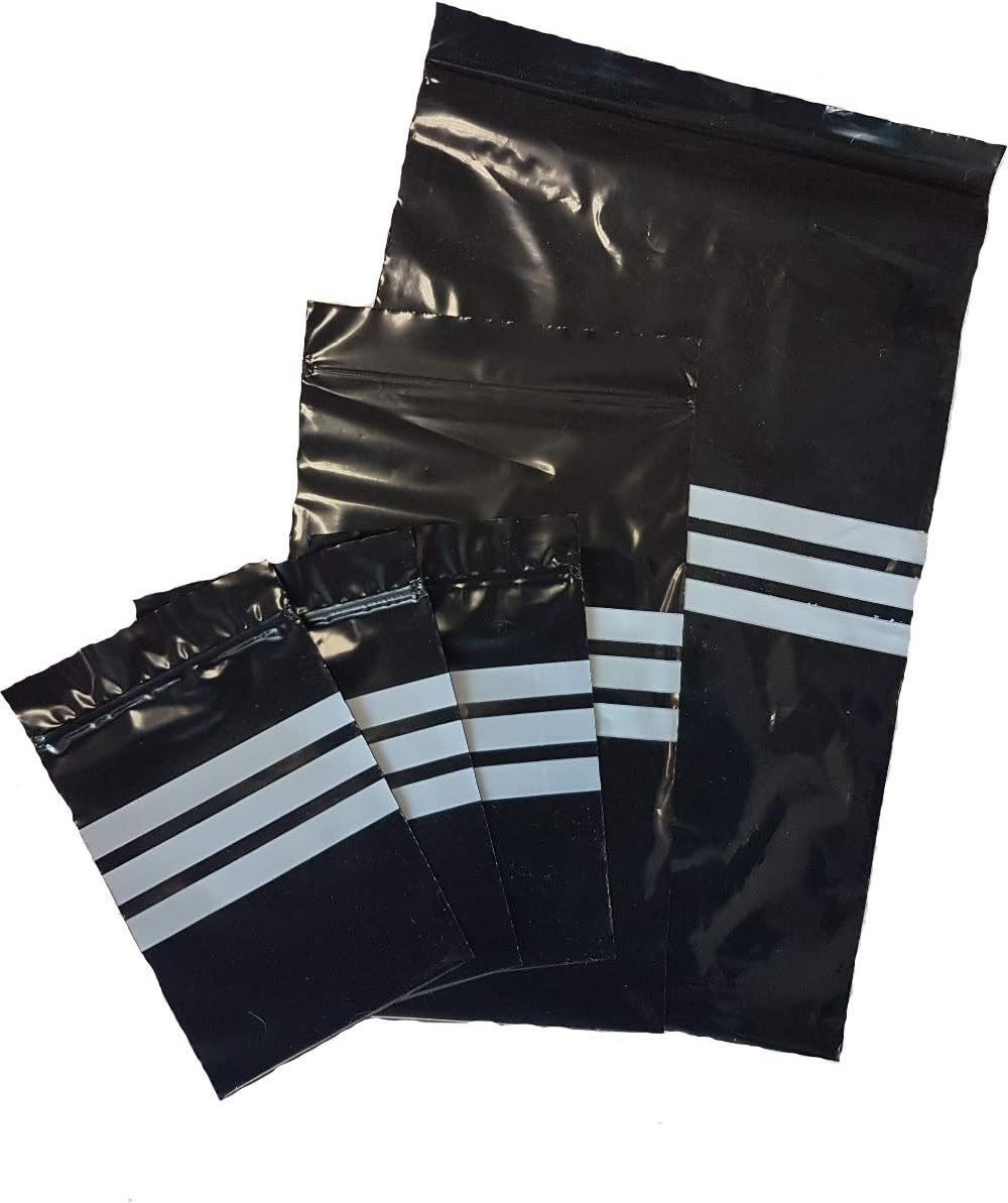 Universal Bag & Packaging co. 4" x 5.5" Black Light Fast Resealable