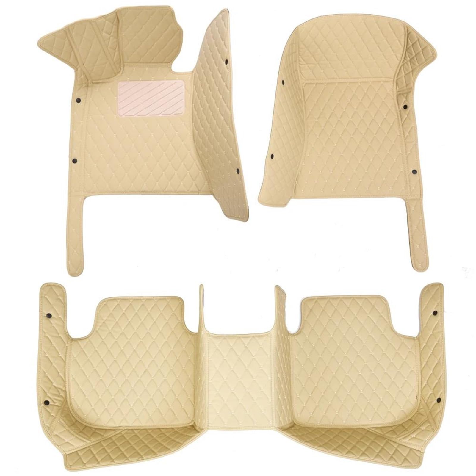Tapis de sol Mercedes W211 sur mesure beige anti-saleté couverture intégrale voiture 2002-2006