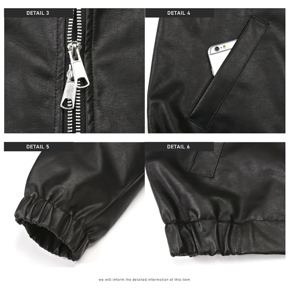COACH レザー ジャケット M (日本サイズではLサイズ)　黒 COACH OUTLET｜【公式】オーバーサイズド レザー ジャケット