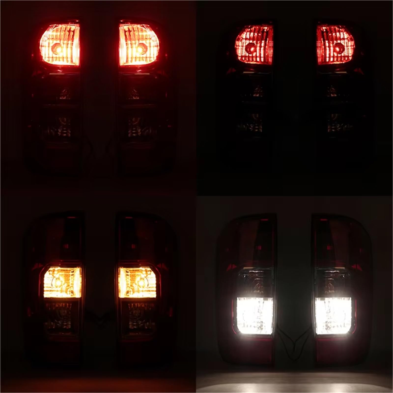Compatible Con Nissan Para Navara 2015 2016 2017 2018 2019 2020 Luz Trasera Advertencia Lámpara Señal Freno Conducción Accesorios De Coche(Right)