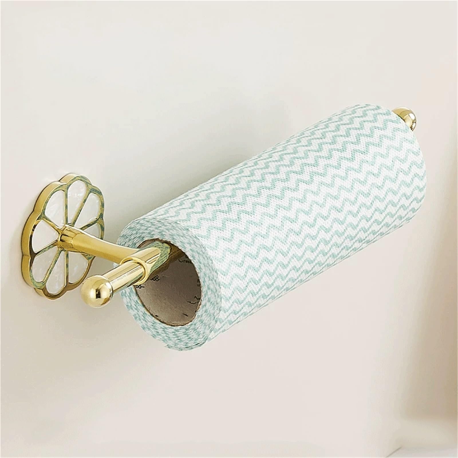 Soporte De Papel Portarrollos de Papel Cocina Acero Inoxidable(Medio)