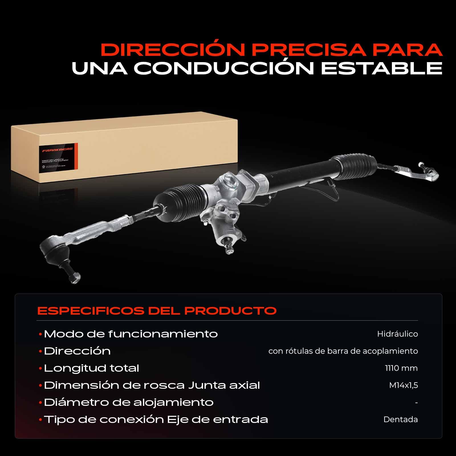 Frankberg Barras de acoplamiento caja de dirección Compatible con Grand Vitara I FT HT Grand Vitara I SUV GT Replace# 26-8000,4858065D51