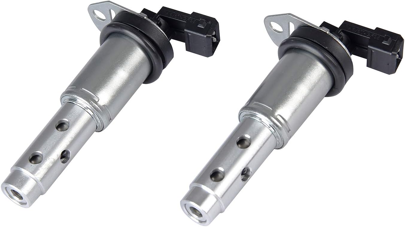 11367585425 Vanos Solenoid Variable Valve Timing VVT Solenoid 2 Pcs | Compatible With BMW 325i 328i 330i 335i 525i 528i 530i 535i E60 E90 N52 N54 & More | Replaces# 11367585425, 11367516293