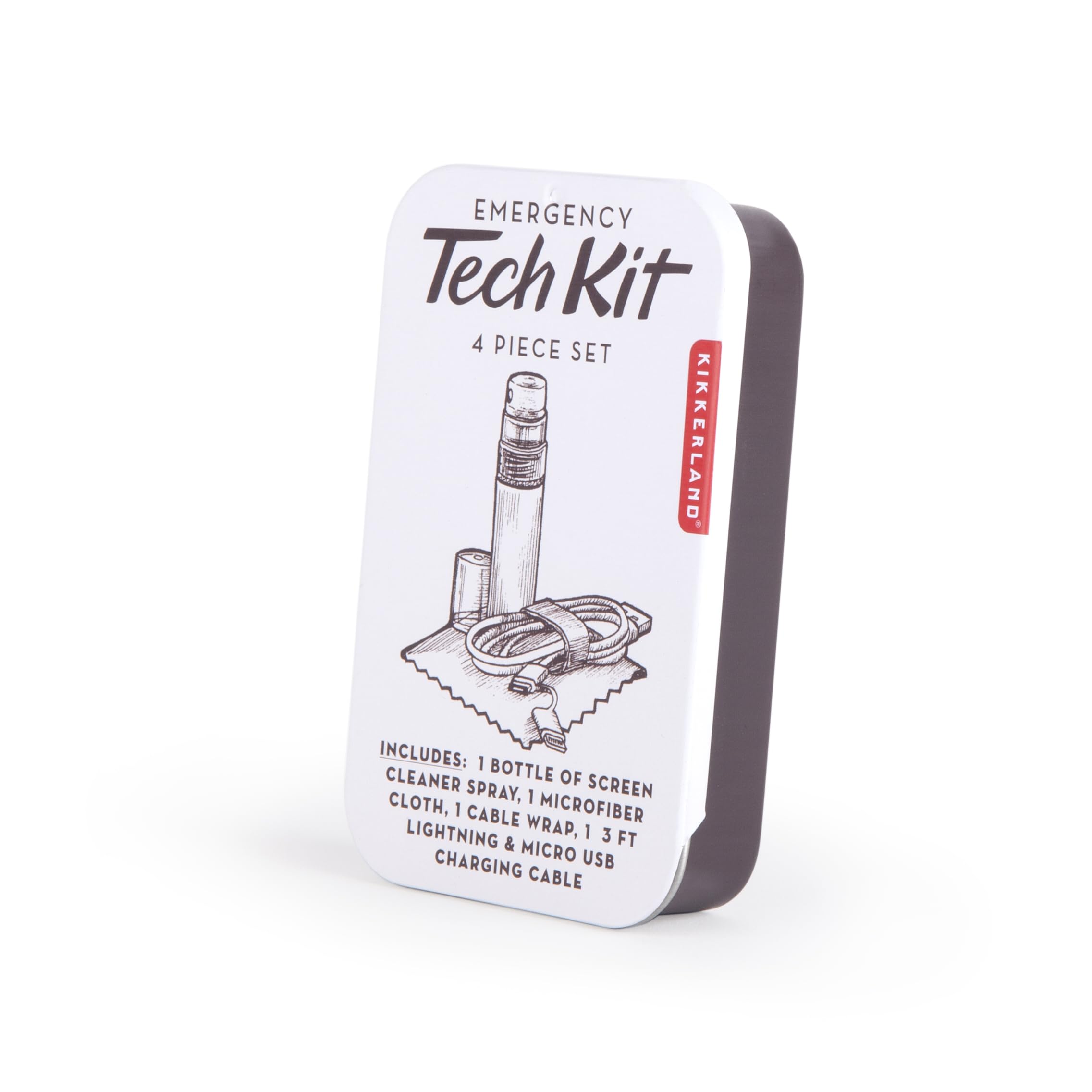 Kikkerland Tech Kit in Tin (CD135)