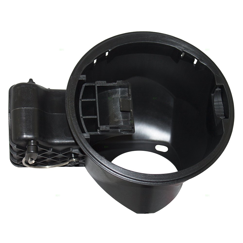 Brock Replacement Gasoline Fuel Filler Door Housing Pocket w/ Hinge Compatible with F-150 Pickup Truck Mark LT 4L3Z9927936BA