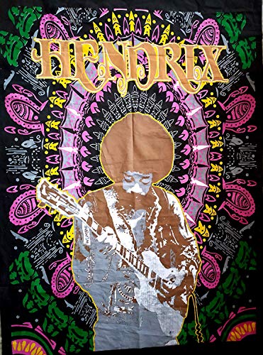 ICC Jimi Hendrix Poster mural à suspendre Motif guitare 762 x 1016 cm Jimmie Hendrix Classic Rock...