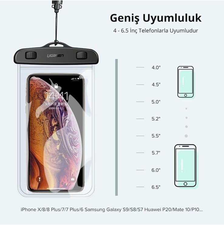 Ugreen Waterproof Phone Case Transparent
