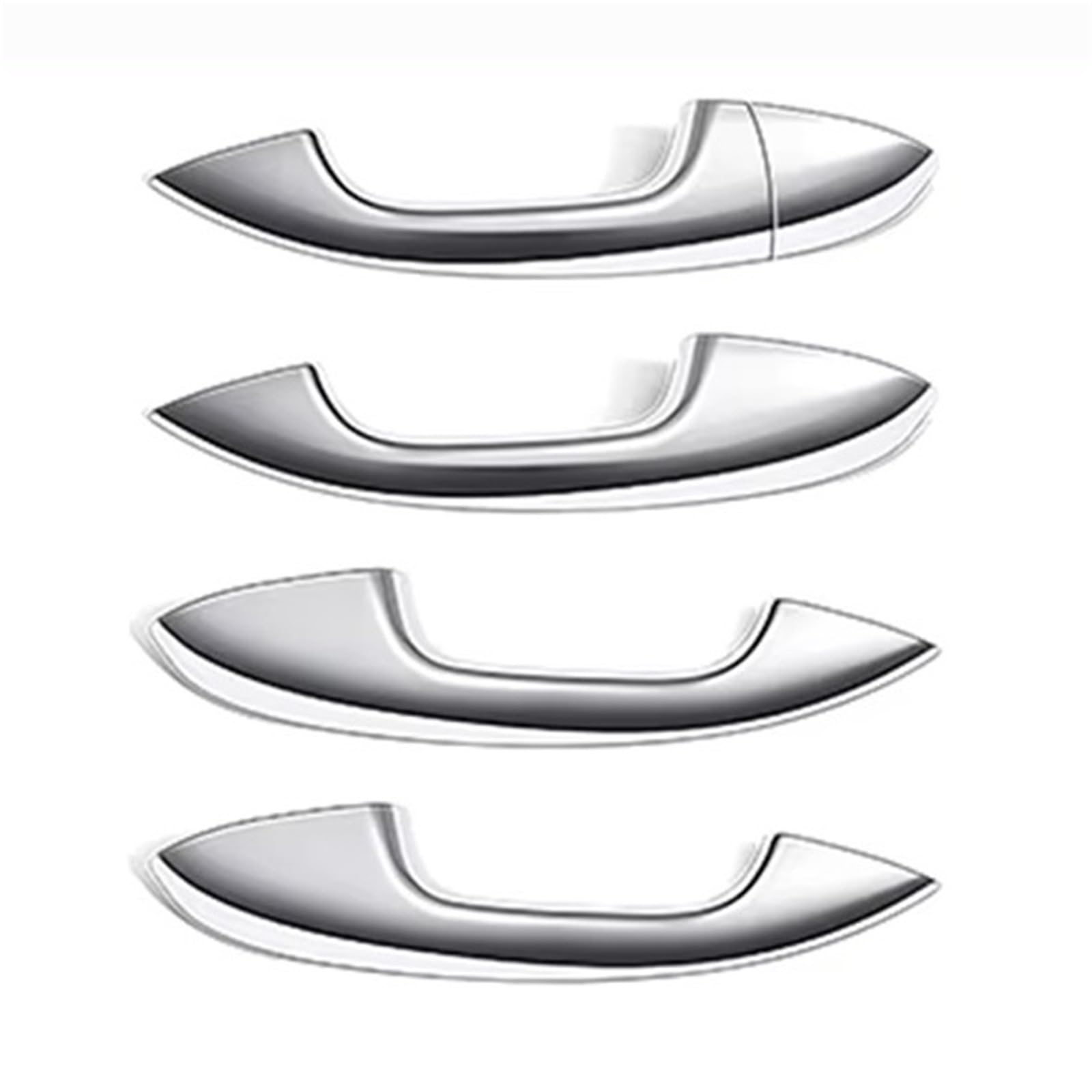 TRGDFDAA Door Handle Trims Covers Compatible with Benz for GLC Class X253 2015 2016 2017 2018 2019 2020 2021 2022 Car Door Handle Cover Decorative Shell