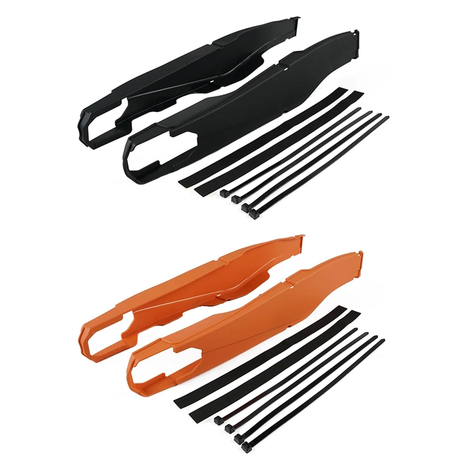 Osłona Wahacza Osłony wahacza motocyklowego pasujące do KTM 125 150 250 300 SX XC 350 450 SX-F XC-F 2013-2022 osłona tylnego wahacza(Black)