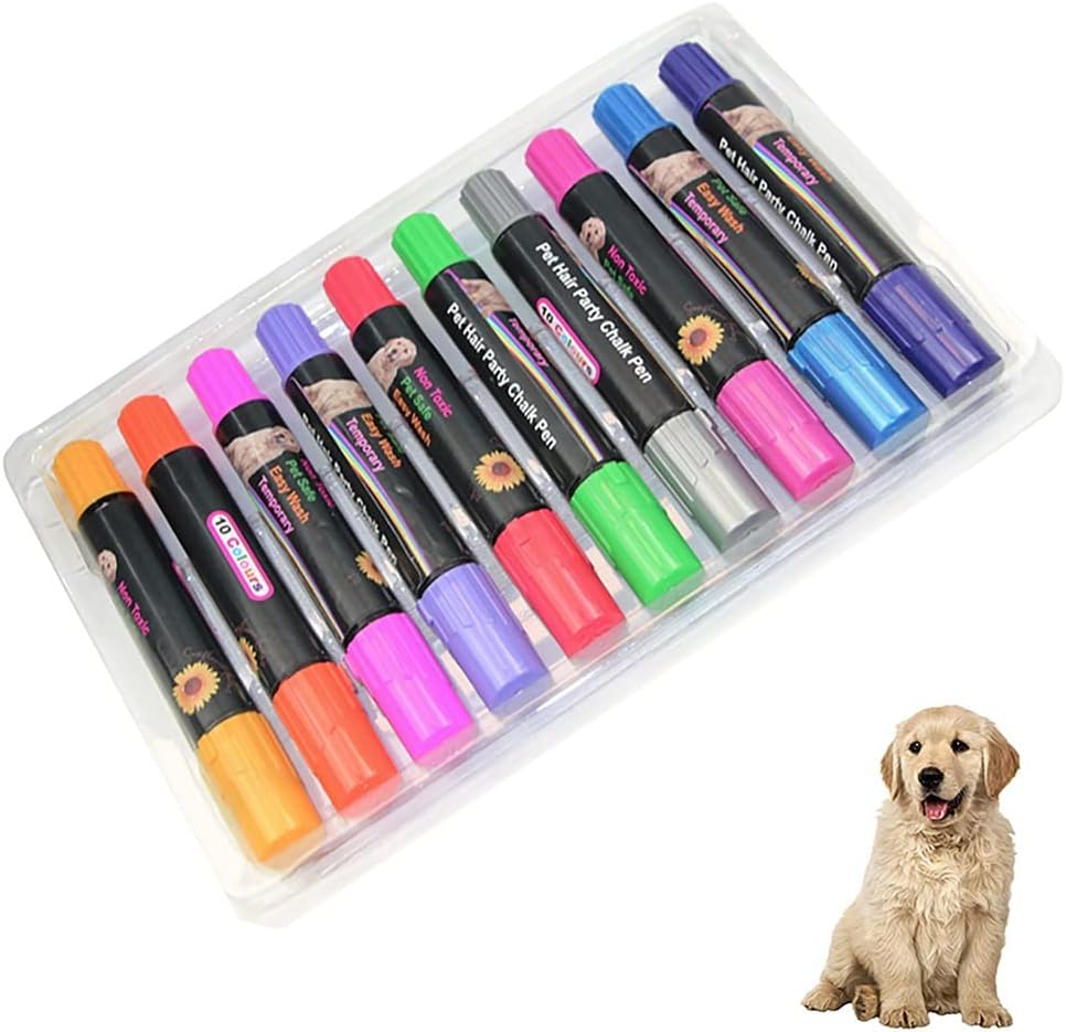 Dog Hair Dye Temporary Hair Dye Kit For Dog Grooming And