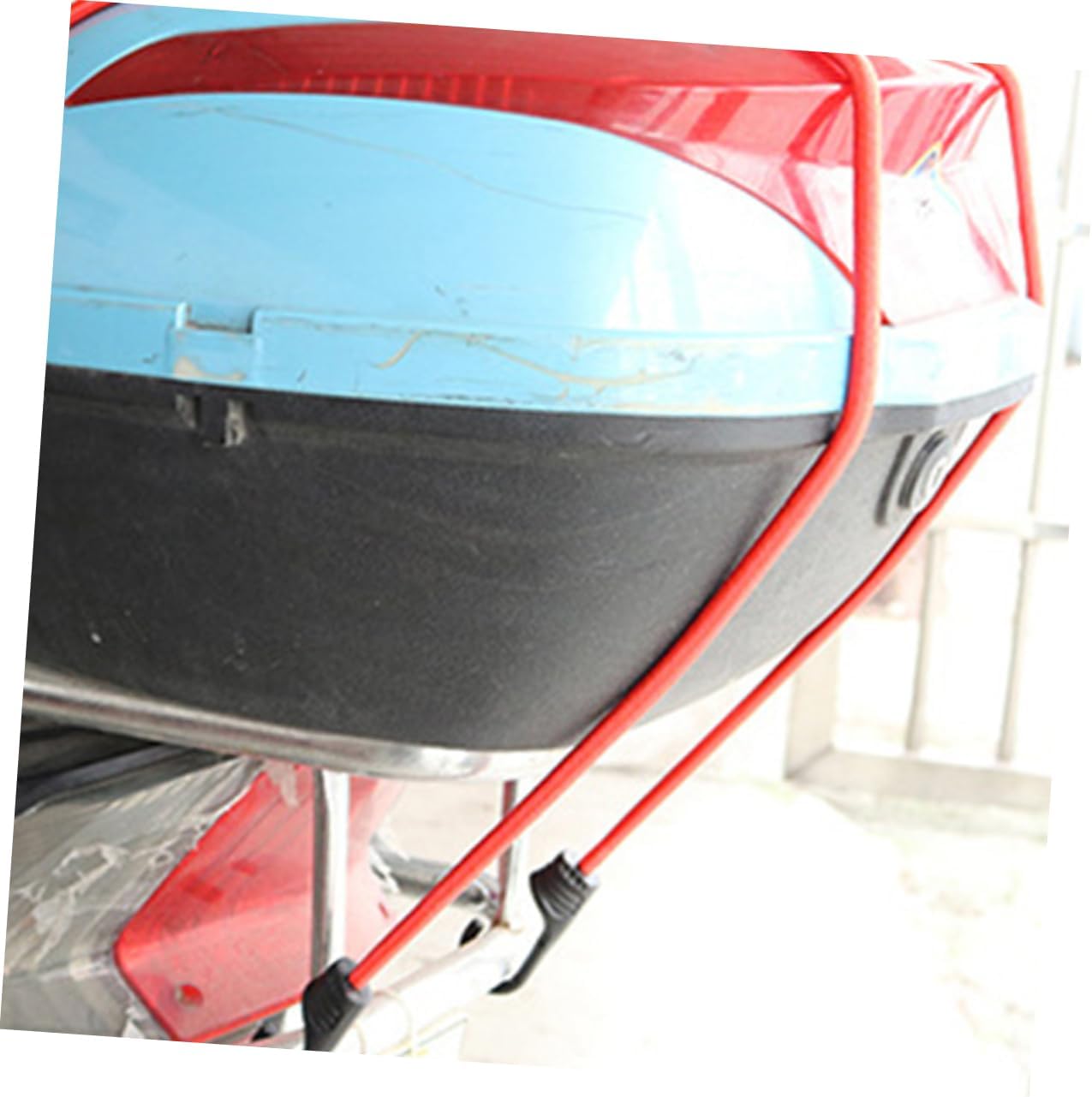 3pcs Heavy Duty Elastic Cargo Binding Straps with Hooks Bungee Cords for Securing Luggage and Outdoor Gear