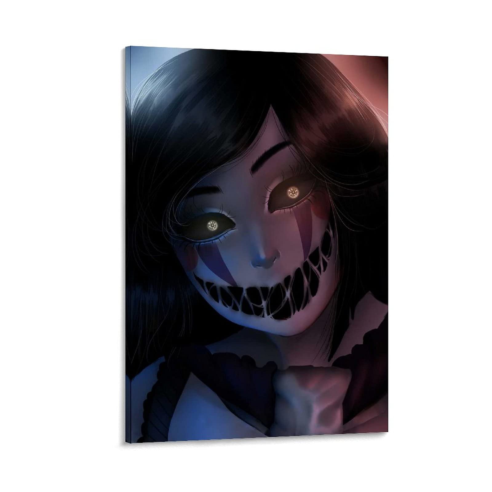 HAPPOW FNAF Puppet Fanart Female Poster Wall Art Picture Print Modern Family bedroom Decor Posters 12x18inch(30x45cm)