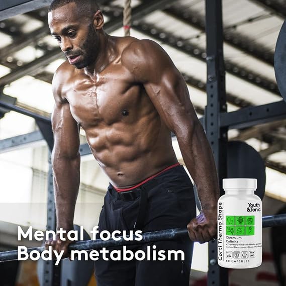 Youth & Tonic Weight Loss Pills for Women & Men, Energy & Caffeine Pills