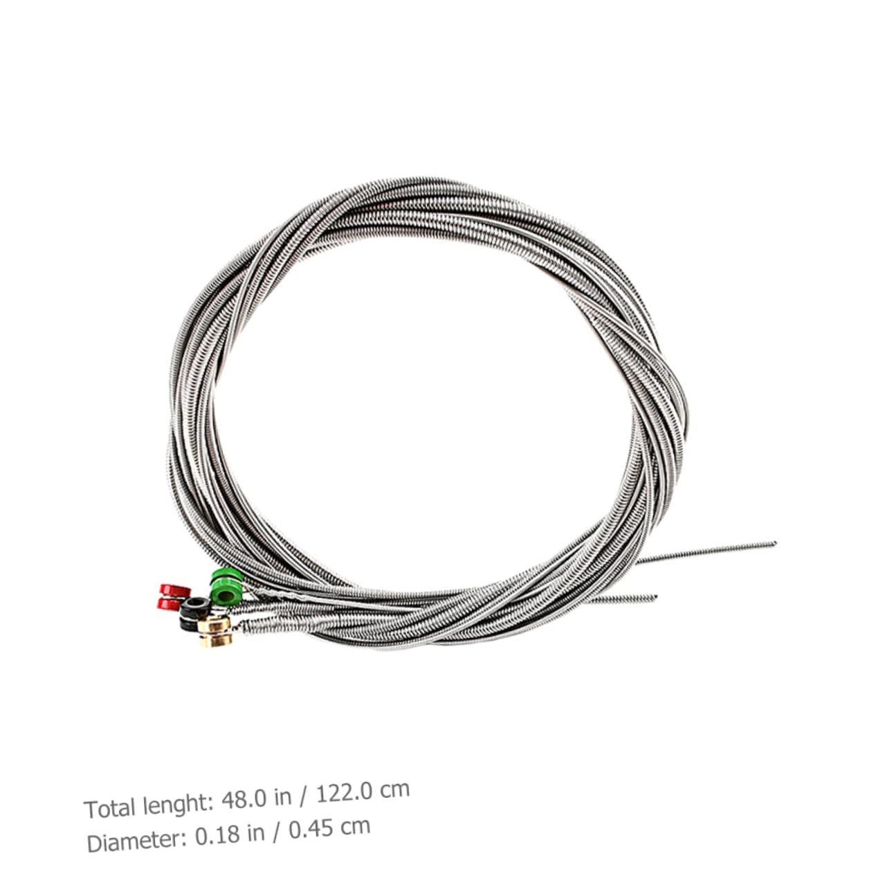 Milisten 4-string Bass Metal Strings High-grade Stainless Steel Bass and Practical Excellent Sound Performance Guitar Accessory