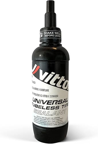 Vittoria Universal Tubeless Tire Sealant - Tubeless Bike Tire Sealant - Ammonia Free Sealant for All Bikes