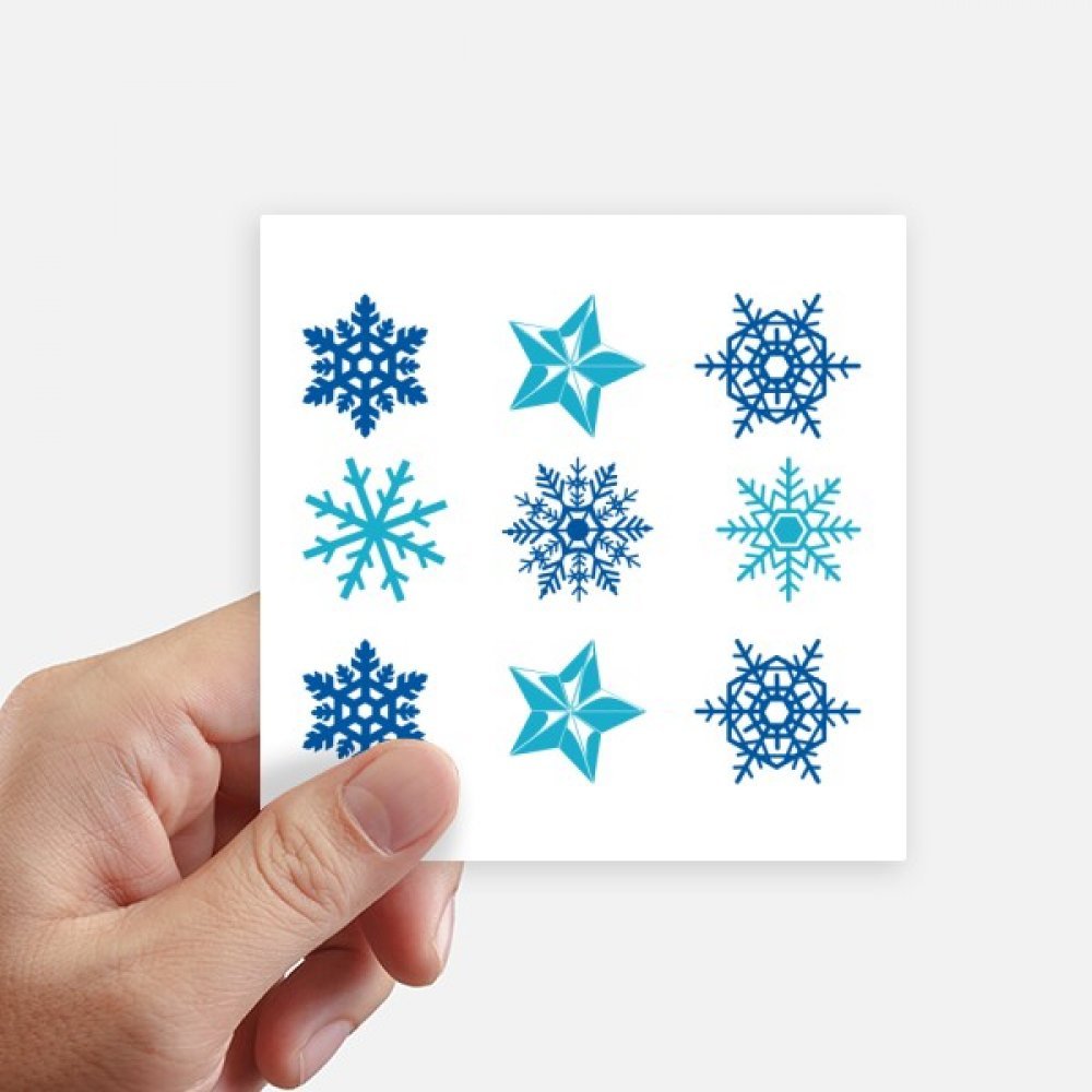 Autocollant flocon de neige de Noël pour décorer votre ordinateur portable et valise