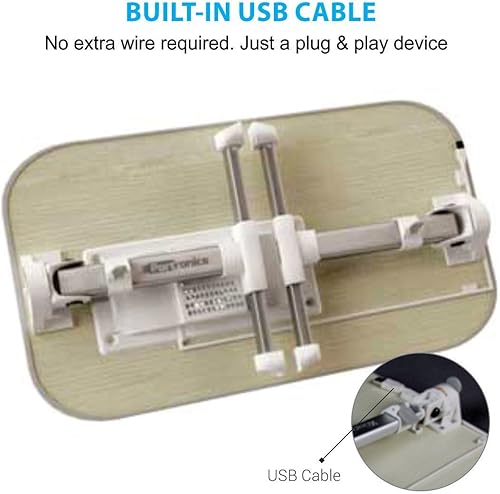 Miniatura 6 de Escritorio de regazo para computadora portátil  Escritorio plegable para laptop para cama y sofá, soporte portátil y ligero para laptop para