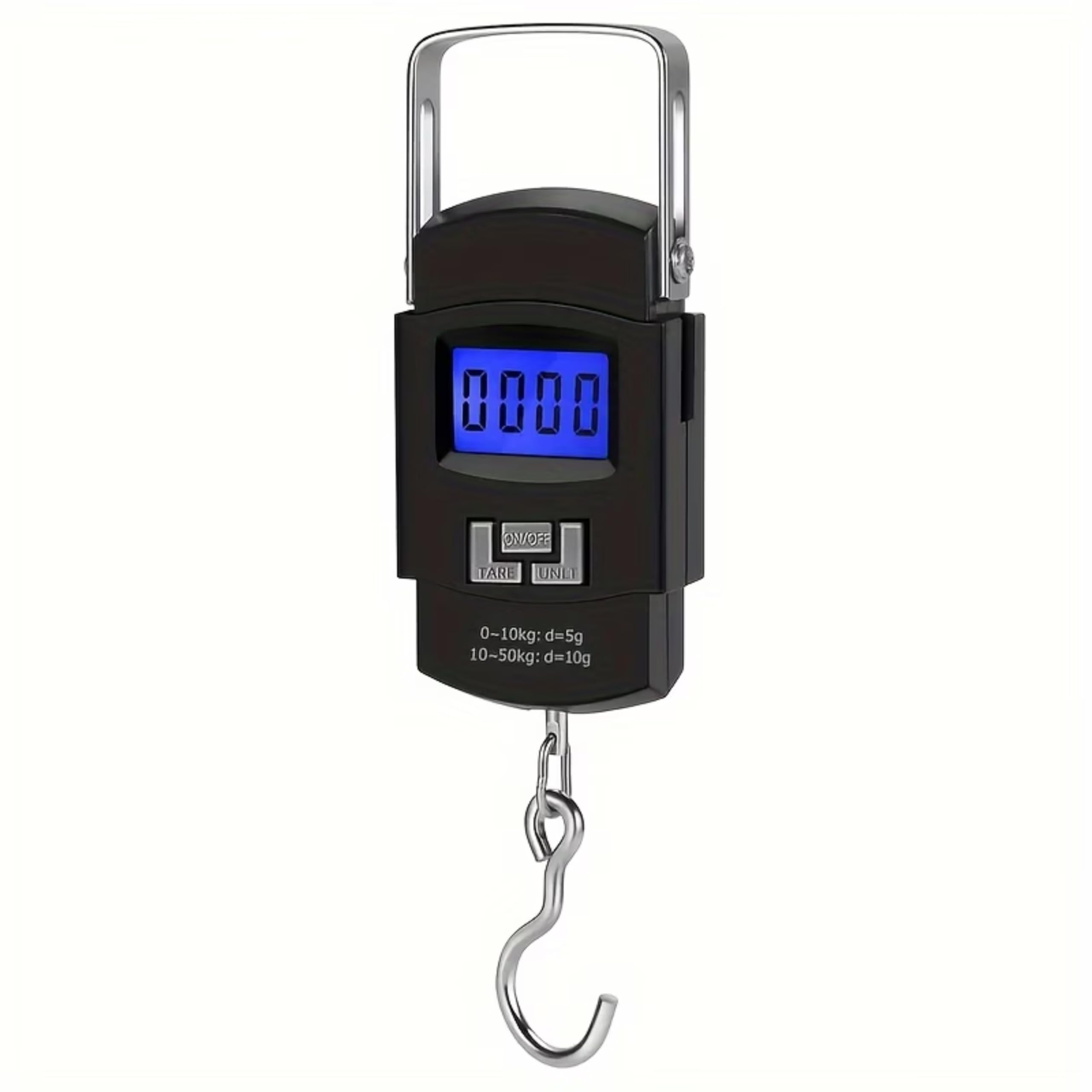 DixZ Digital Luggage Weighing Scale 50kg/110lb | Portable Handheld Travel Weight Machine with Hook/Strap | Backlit LCD Display, Hold Lock, Unit Switch (kg/lb/oz/g), Auto-Off-image-19