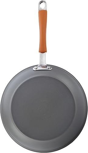 Miniatura 61 de Rachael Ray Cucina - Juego de ollas y sartenes antiadherentes anodizadas duras, 12 piezas, gris y utensilios de cocina antiadherentes/cuchara