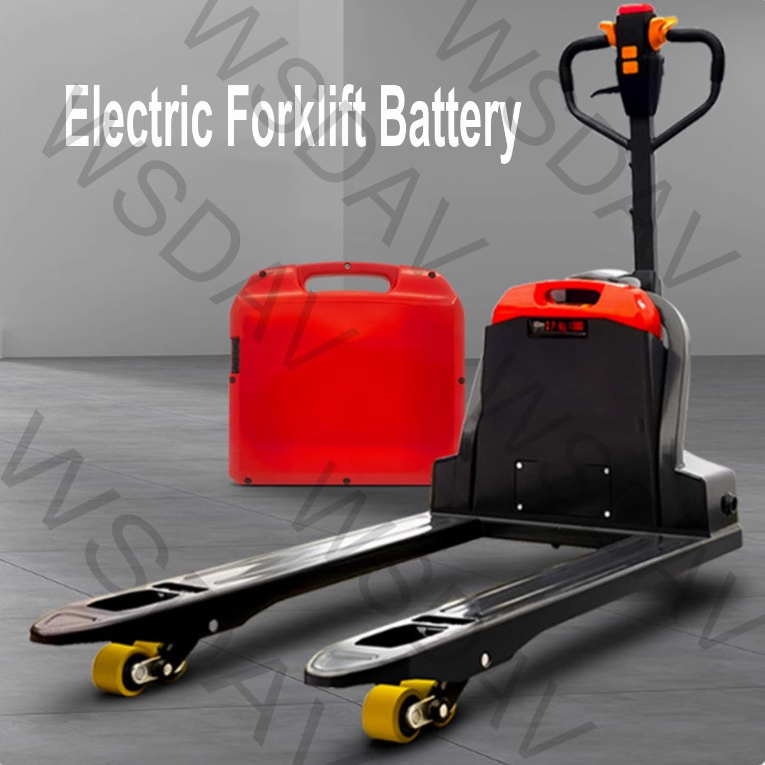Batteria per transpallet Elettrico da 24 V 48 V 20 Ah 30 Ah 40 Ah 60 Ah Batteria Lifepo4 per Carrello elevatore Elettrico da 24 V 48 V Motore CBD15J/20J-LI-S,24v30ah