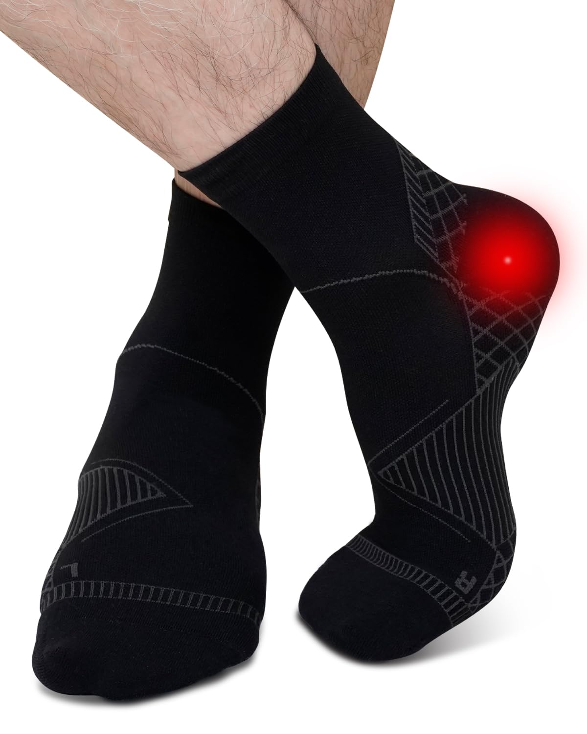 Calcetines de Compresión para Hombre y Mujer: Calcetines Fascitis Plantar Soporte para Esguince de Tobillo para Aliviar el Dolor de Pies Tendinitis Aquiles Artritis