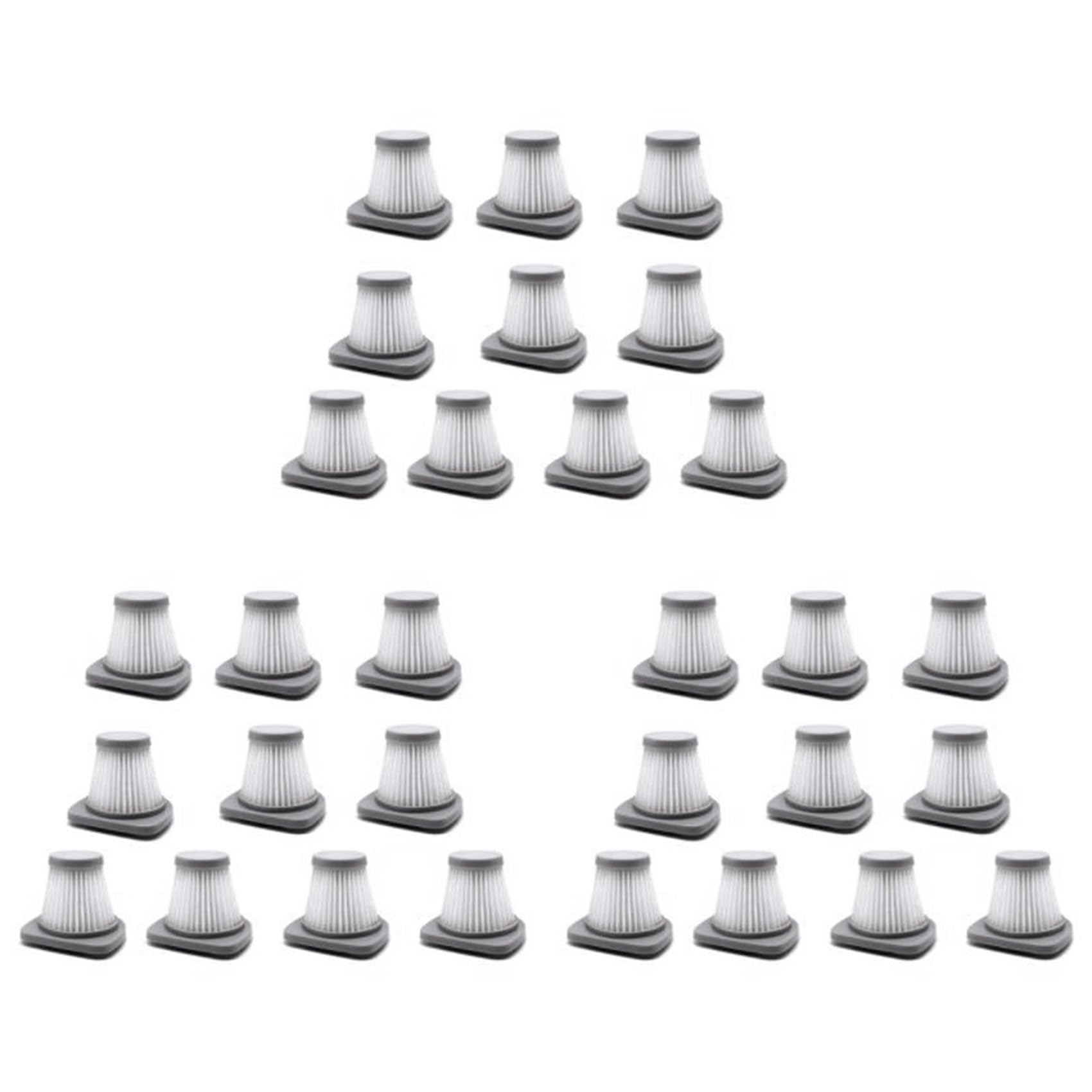 Filtre accessoire pour aspirateur portatif HEPA lavable pour modèle SC861A 30pcs