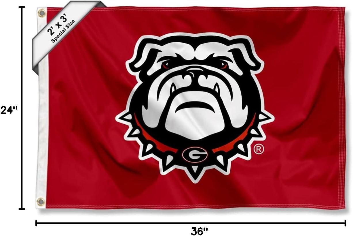 Georgia Bulldogs Small 2x3 Foot Flag - Image 6
