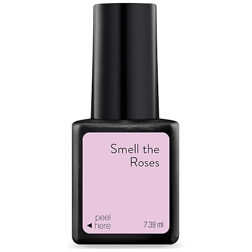 SensatioNail Esmalte de gel lavanda "Smell the Roses" para hasta 2 semanas de color deslumbrante, requiere lámpara LED de uñas, acabado duradero,