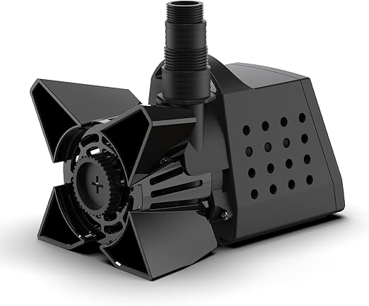 2800GPH Pond Pump - 200W Submersible Water Pump with Barrier Bag, Ultra Quiet Aquarium Pump with 33FT Power Cord for Pond, Waterfall, Fish Tank, Statuary, Hydroponic
