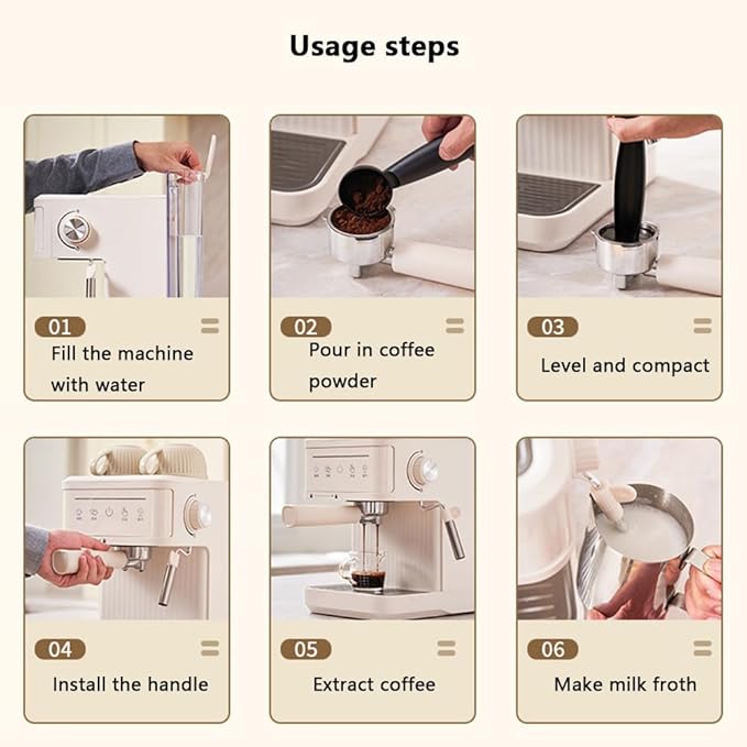 Cafetera Automática de Espresso con Espumador de Leche y Pantalla Táctil miniatura 4