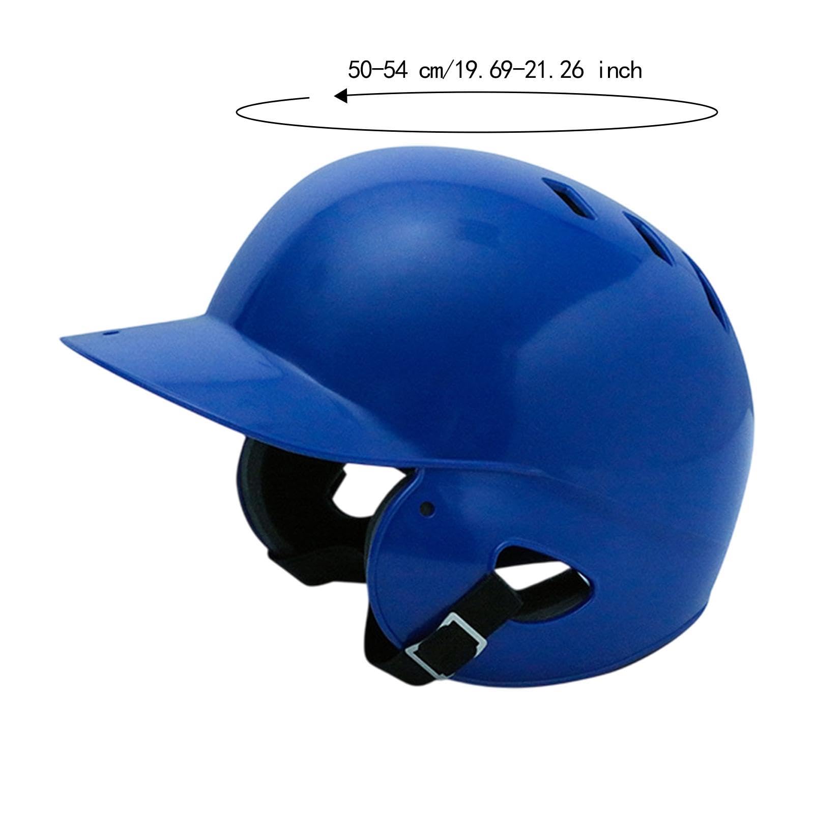 perfk Baseball -Schlaghelm für Kinder Doppelohr Atmungswache Softball Helm für Spielsport im Freien Training Teenager
