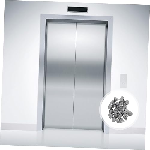 Vista 9 de Tapón de goma anticolisión, 50 unidades, tapones de goma de silicona anticolisión, parachoques para puertas de ascensor, espaciadores de puerta