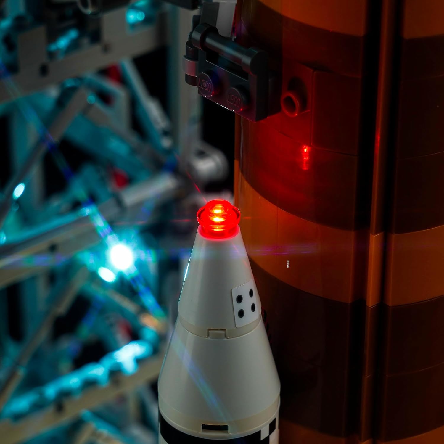 LED Lighting Compatible with Lego NASA Artemis Space Launch System 10341, Light Kit Compatible with Lego 10341, Giving Light to Model, NOT Included The Model Set(RC Model)
