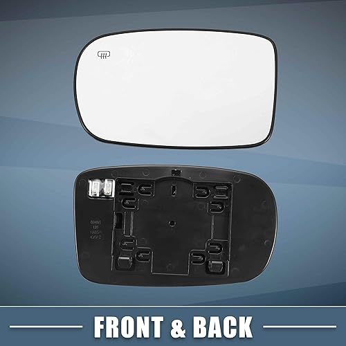 Miniatura 8 de Espejo calefactable 68101147AA con placa de respaldo izquierdo del lado del conductor, espejo exterior del coche para Chrysler 200 2011-2016 para